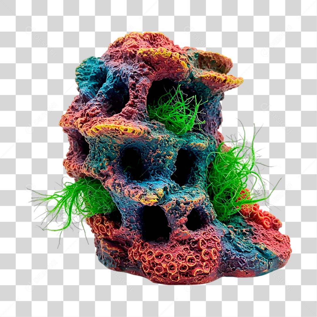 Coral de Enfeite PNG Transparente