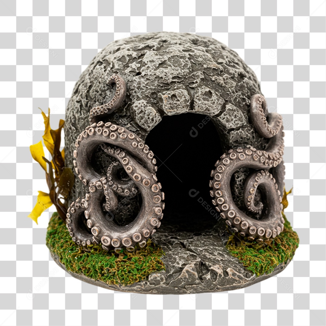 Toca Grutas de Enfeite PNG Transparente