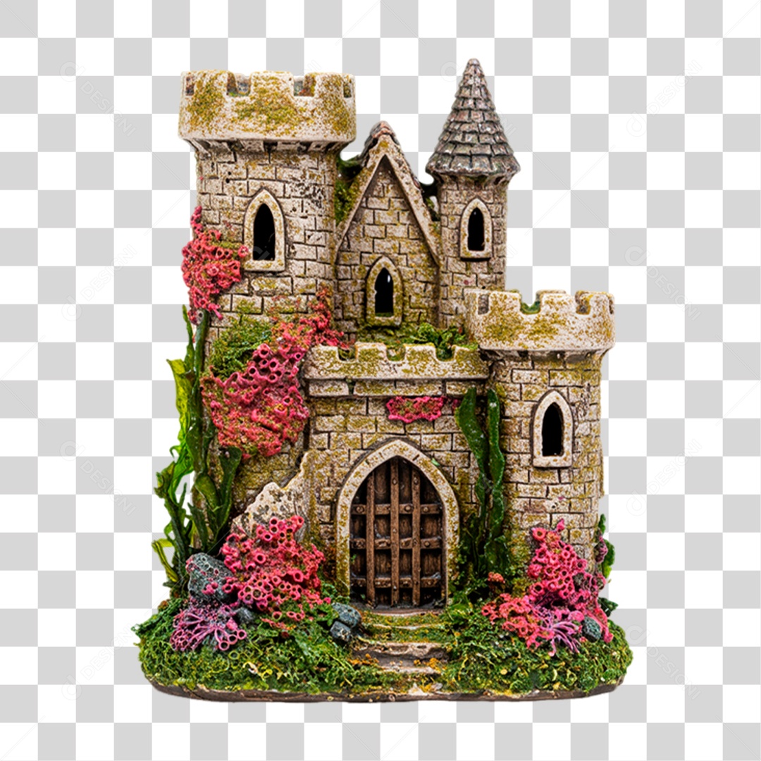 Castelo de Enfeite PNG Transparente