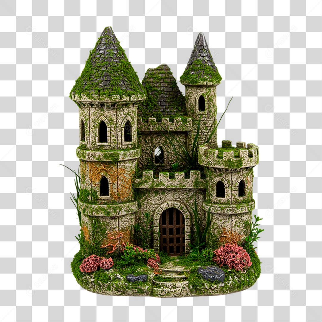 Castelo de Enfeite PNG Transparente