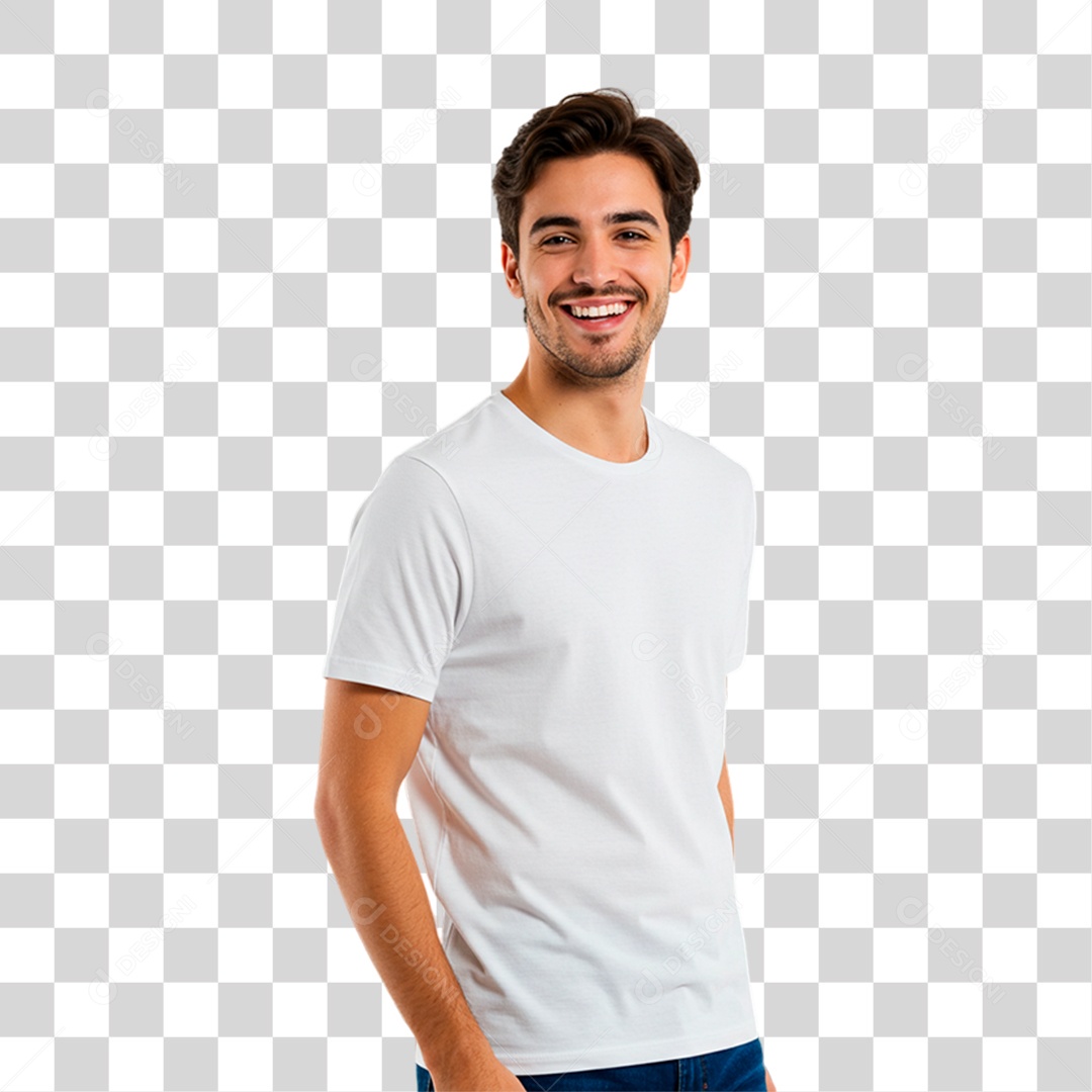 Homem Sorrindo PNG Transparente
