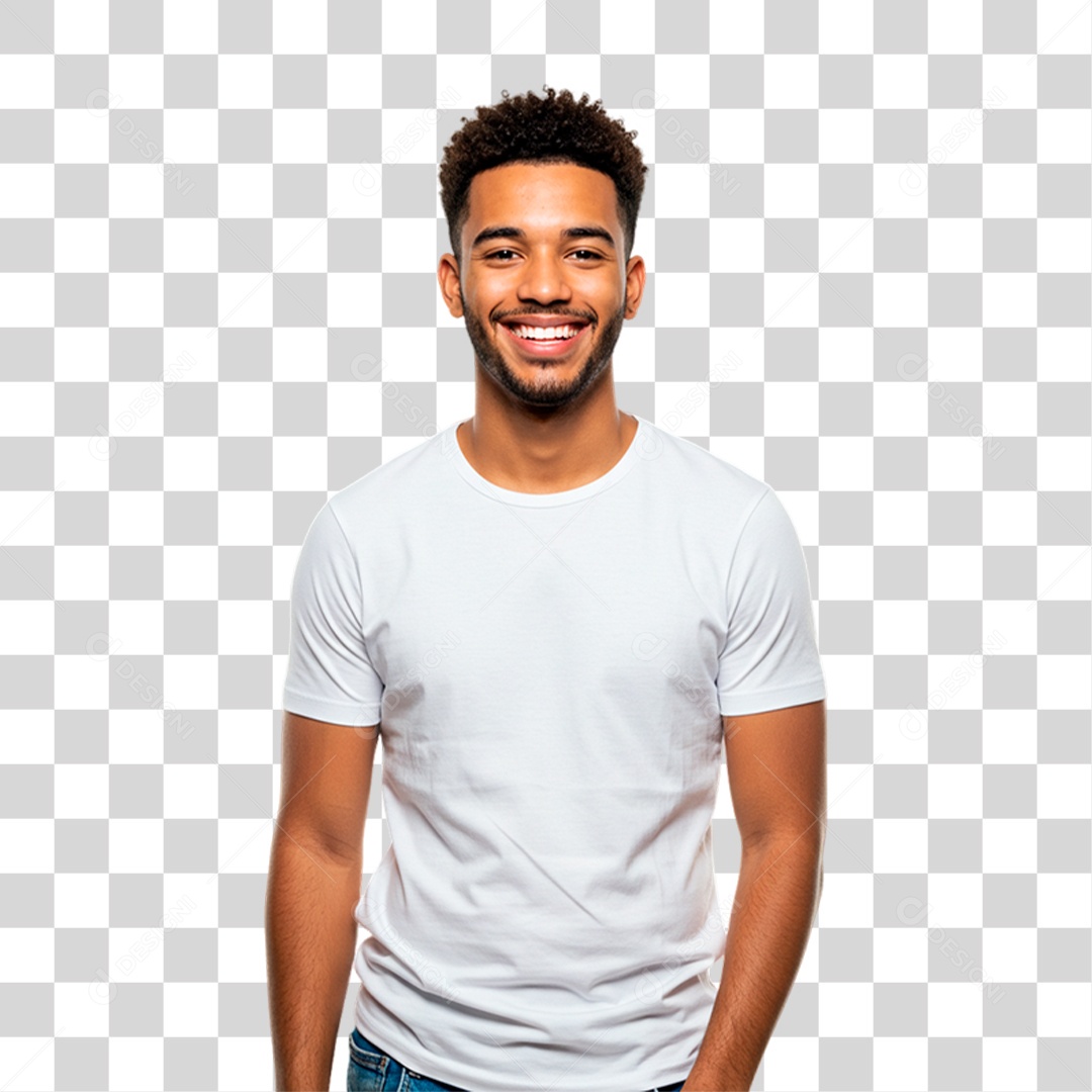Homem Sorrindo PNG Transparente