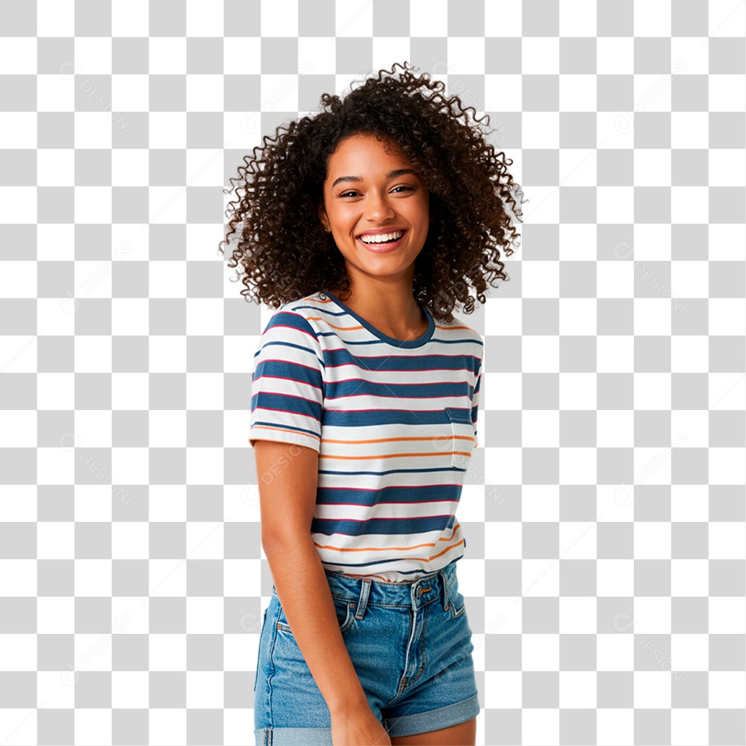 Mulher Sorrindo PNG Transparente