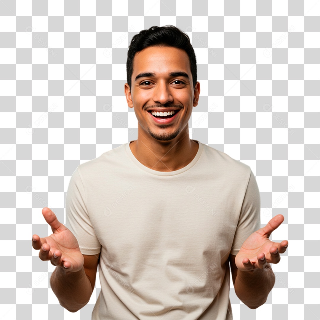 Homem Sorrindo PNG Transparente