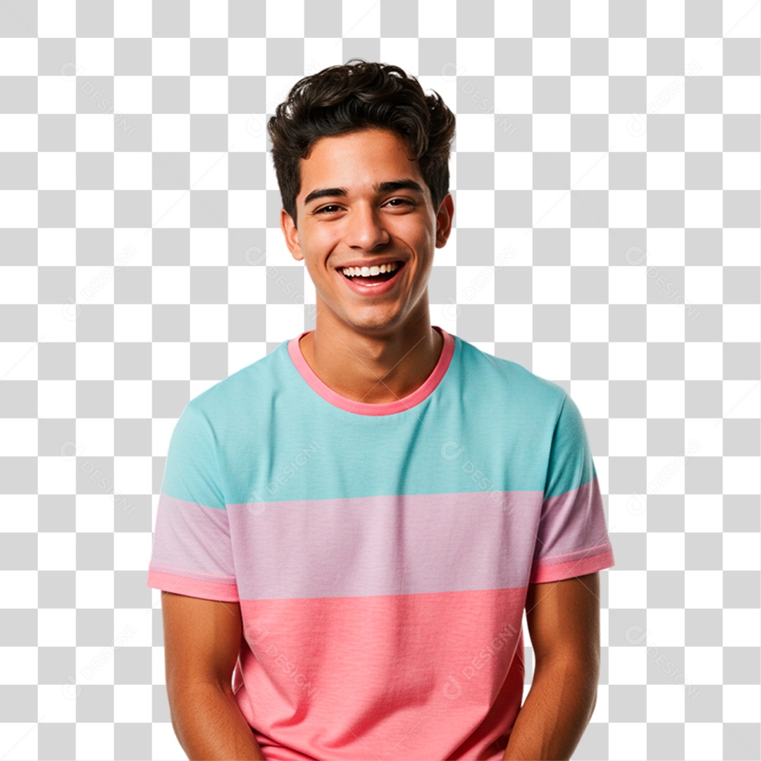 Homem Sorrindo PNG Transparente