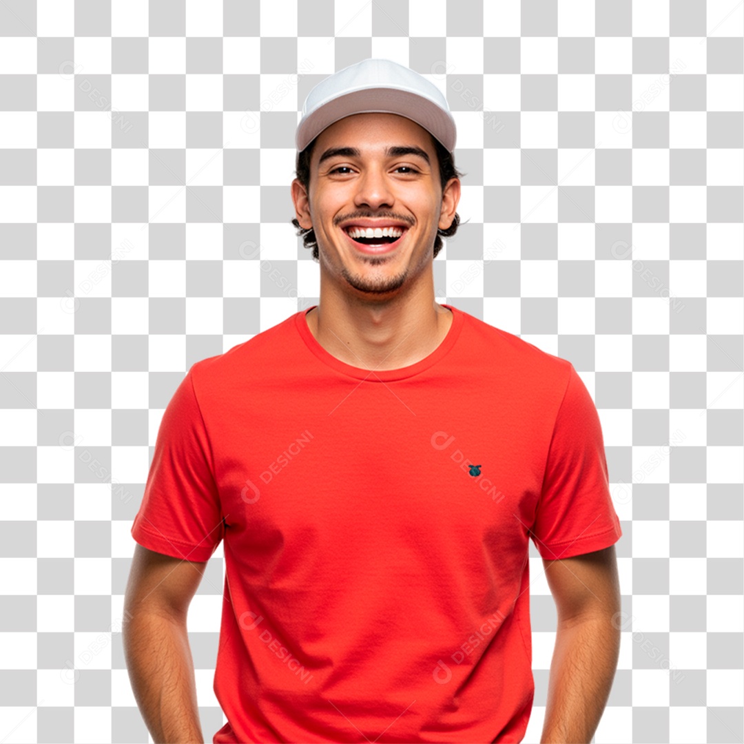 Homem Sorrindo PNG Transparente