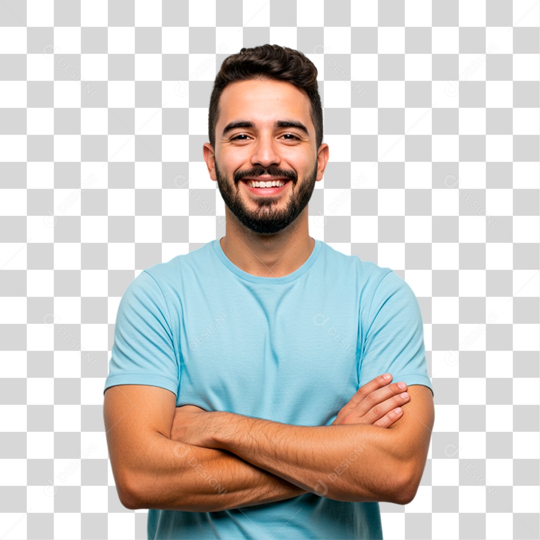 Homem Sorrindo PNG Transparente