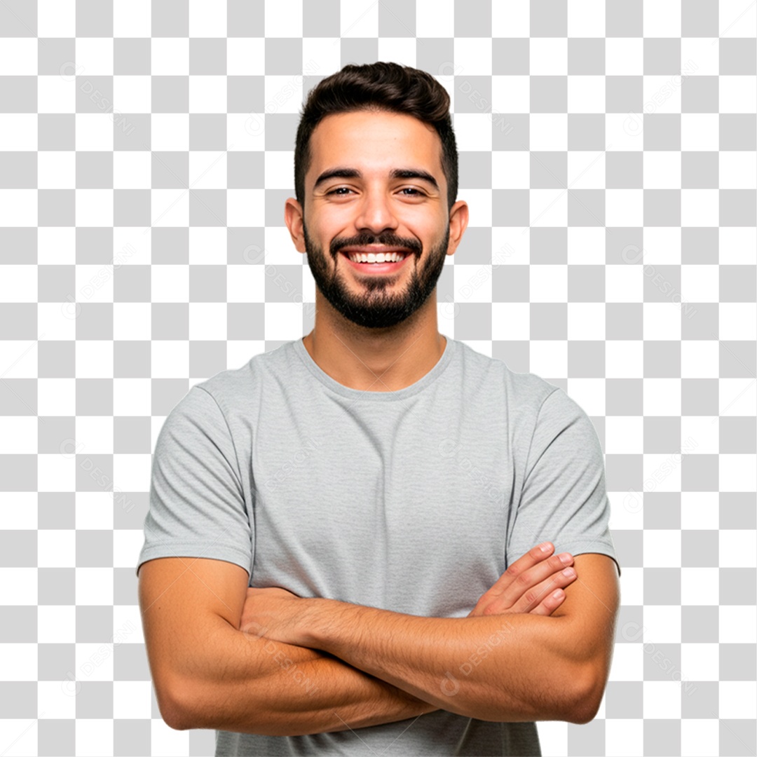 Homem Sorrindo PNG Transparente