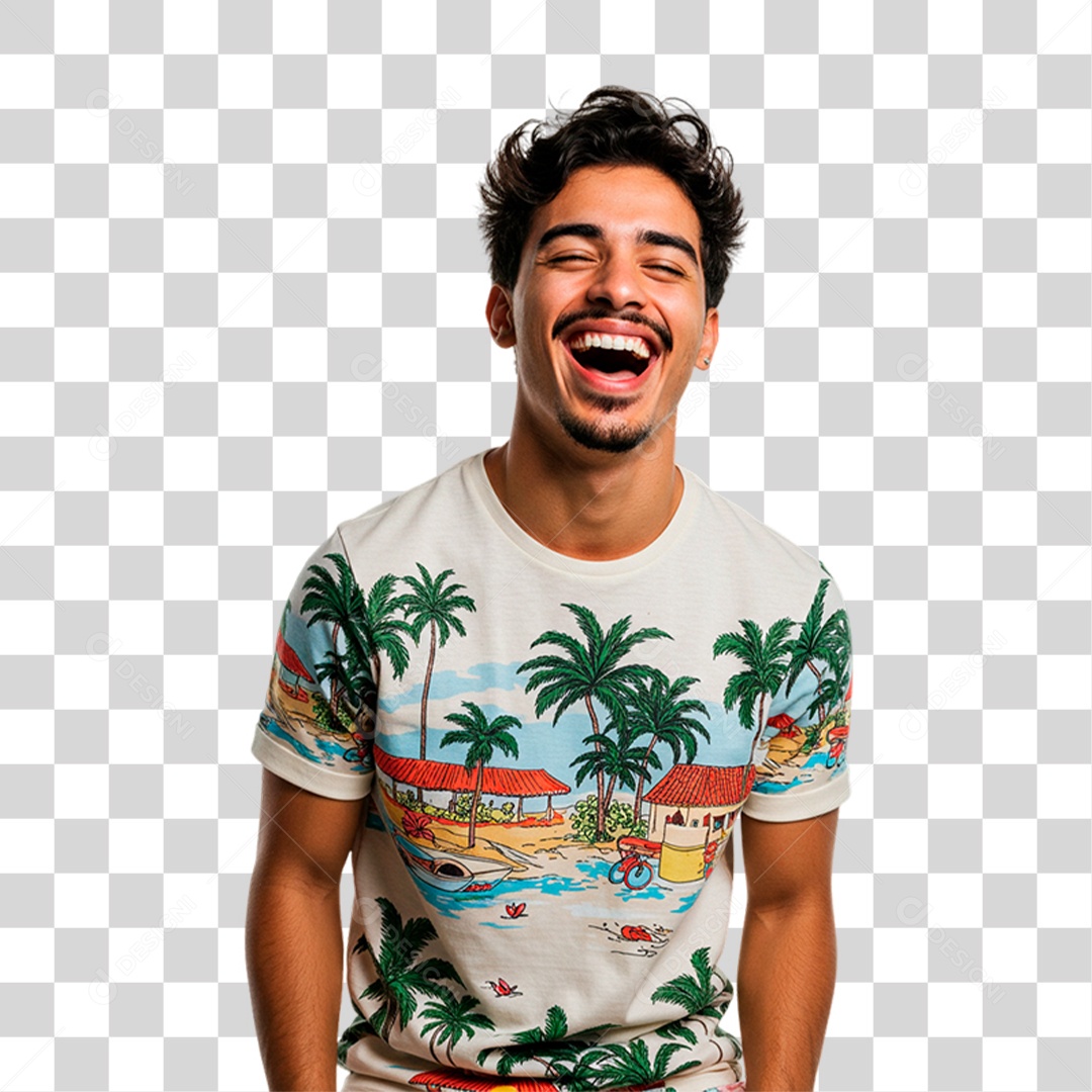Homem Sorrindo PNG Transparente