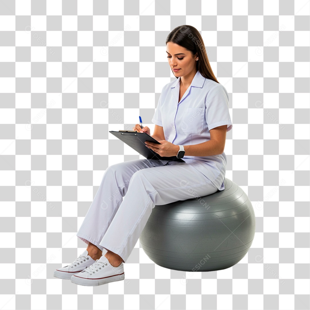 Fisioterapeuta PNG Transparente