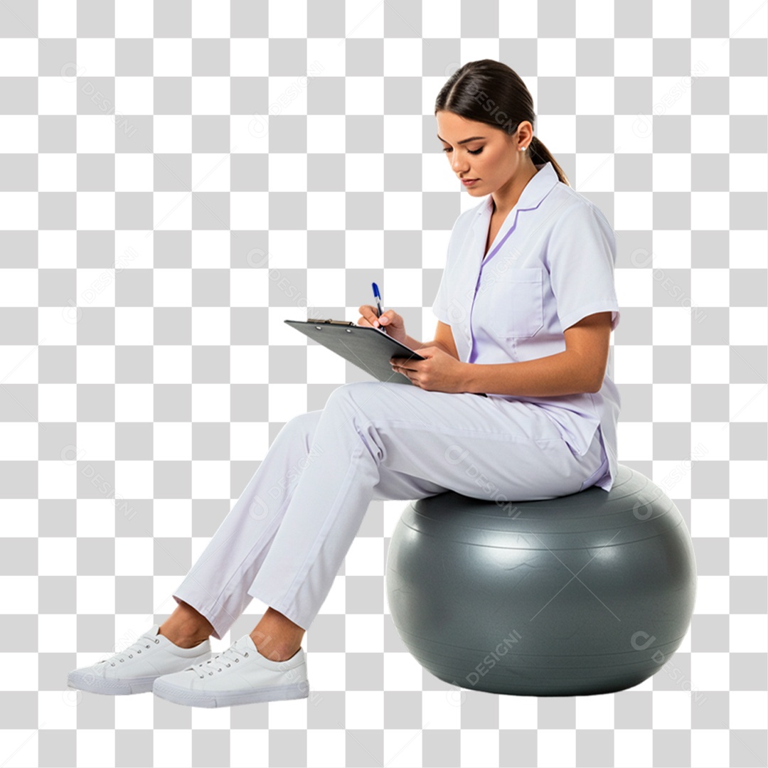 Fisioterapeuta PNG Transparente