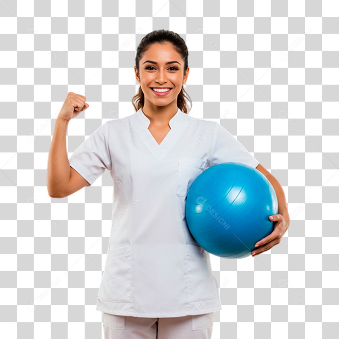 Fisioterapeuta PNG Transparente