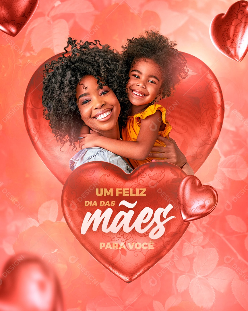 Feliz Dia das Mães 11 de Maio Social Media PSD Editável