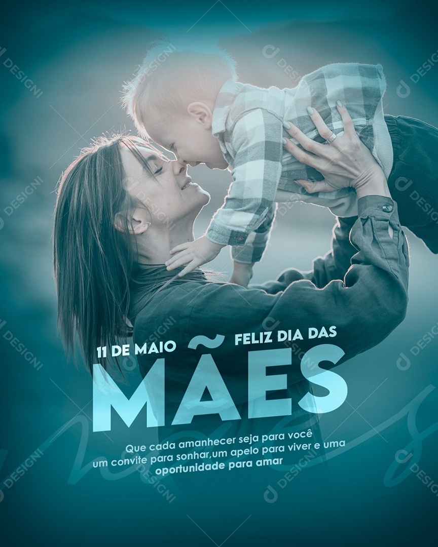 Feliz Dia das Mães 11 de Maio Social Media PSD Editável