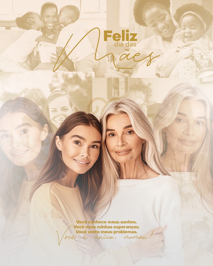 Feliz Dia das Mães 11 de Maio Social Media PSD Editável