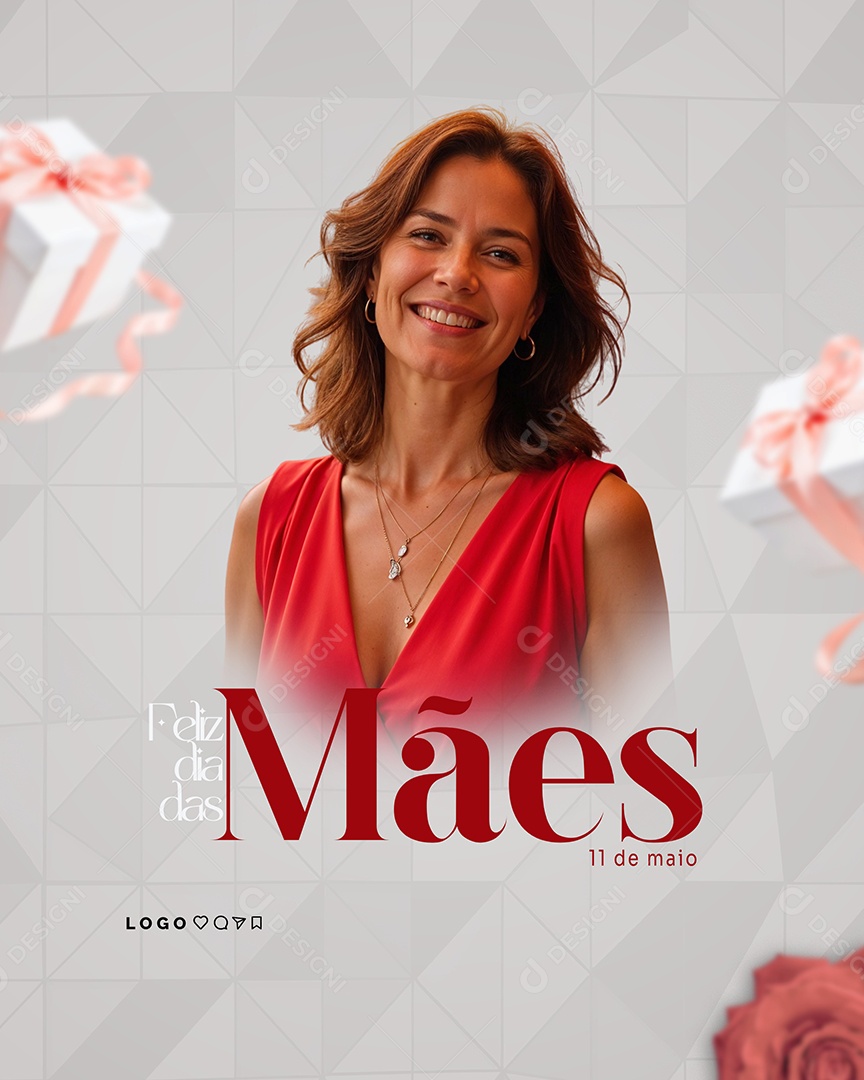 Feliz Dia das Mães 11 de Maio Social Media PSD Editável