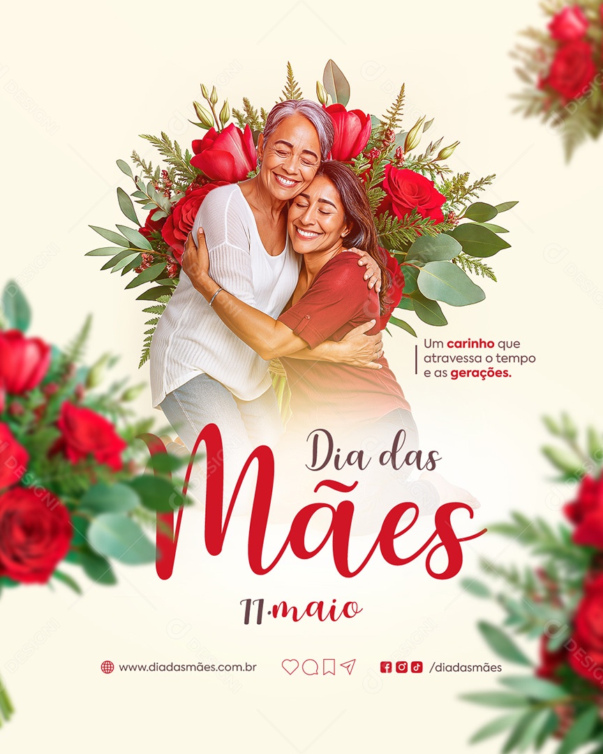 Dia Das Mães Social Media PSD Editável