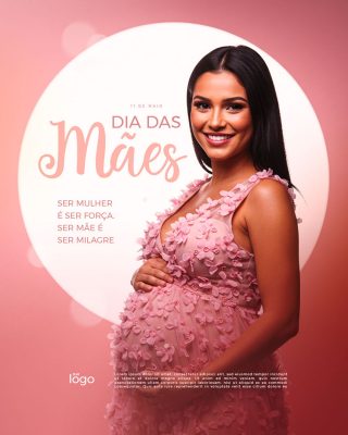 Dia das Mães 11 de Maio Social Media  PSD Editável