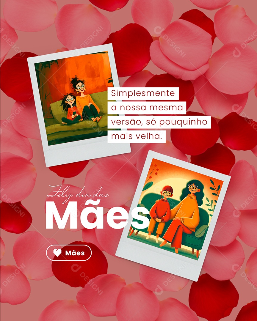 Feliz Dia das Mães 11 de Maio Social Media PSD Editável