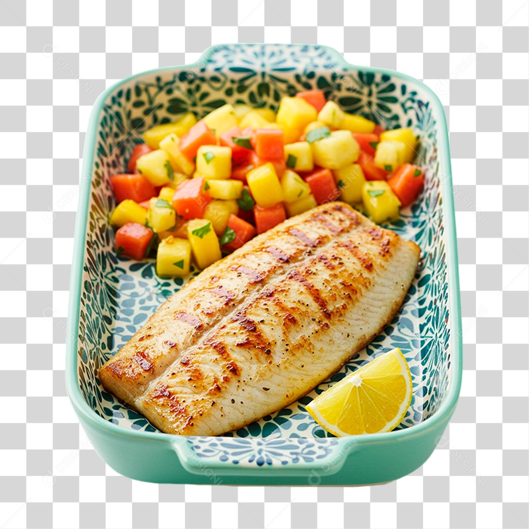 Filé de Peixe PNG Transparente