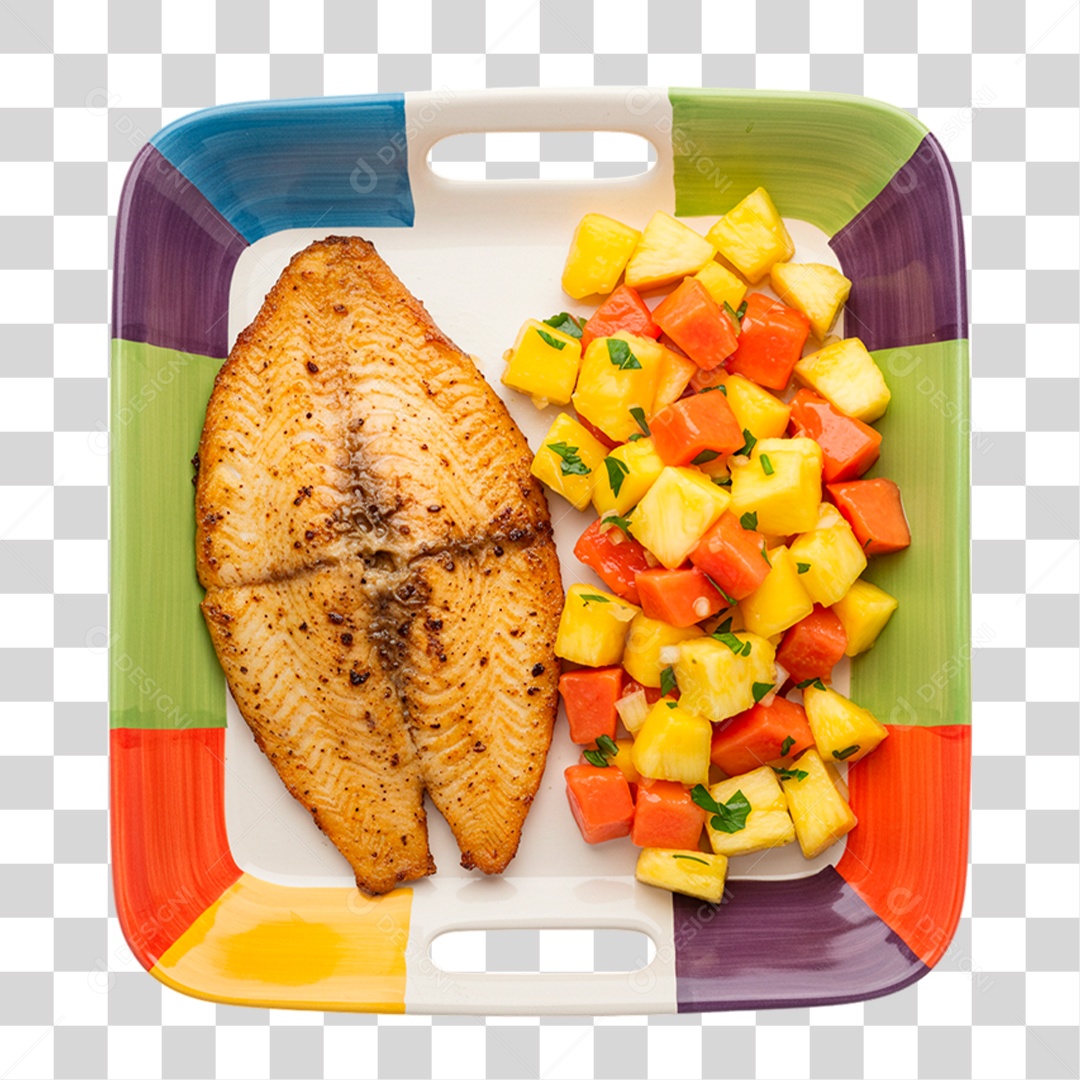 Filé de Peixe PNG Transparente
