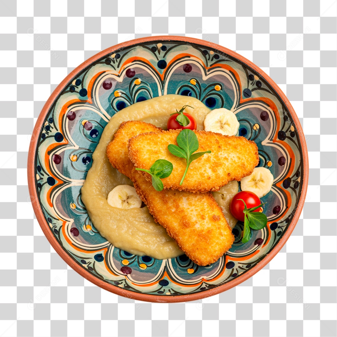 Filé de Peixe PNG Transparente