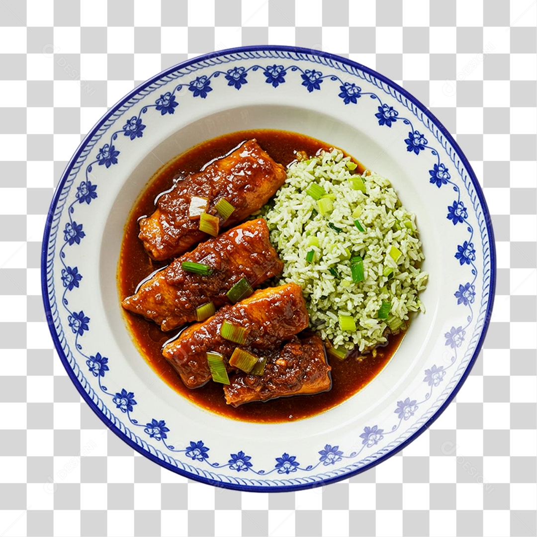 Prato de Comida PNG Transparente