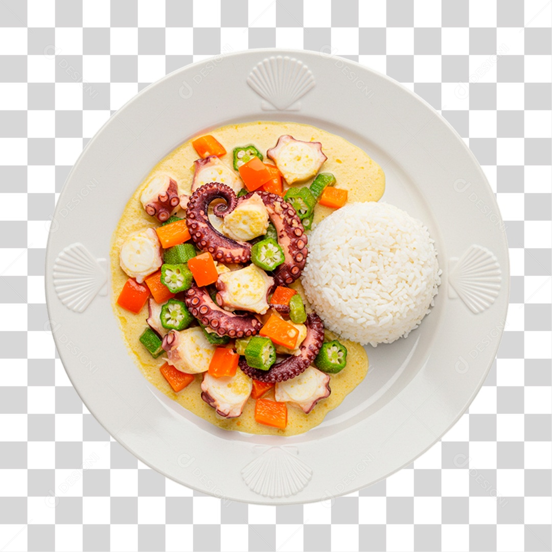 Prato de Comida PNG Transparente