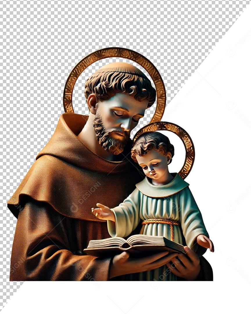 Personagem 3D Jesus Cristo Para Composição PSD