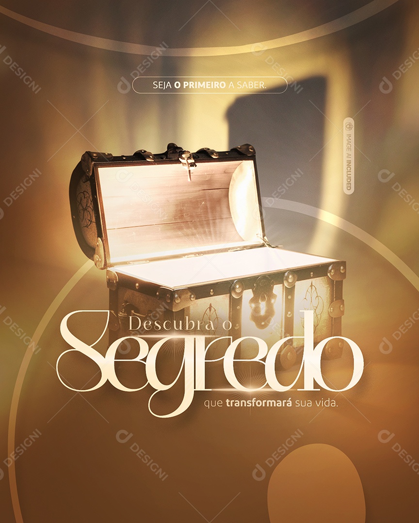 Marketing Digital Descubra O Segredo Que Transformará Sua Vida Social Media PSD Editável