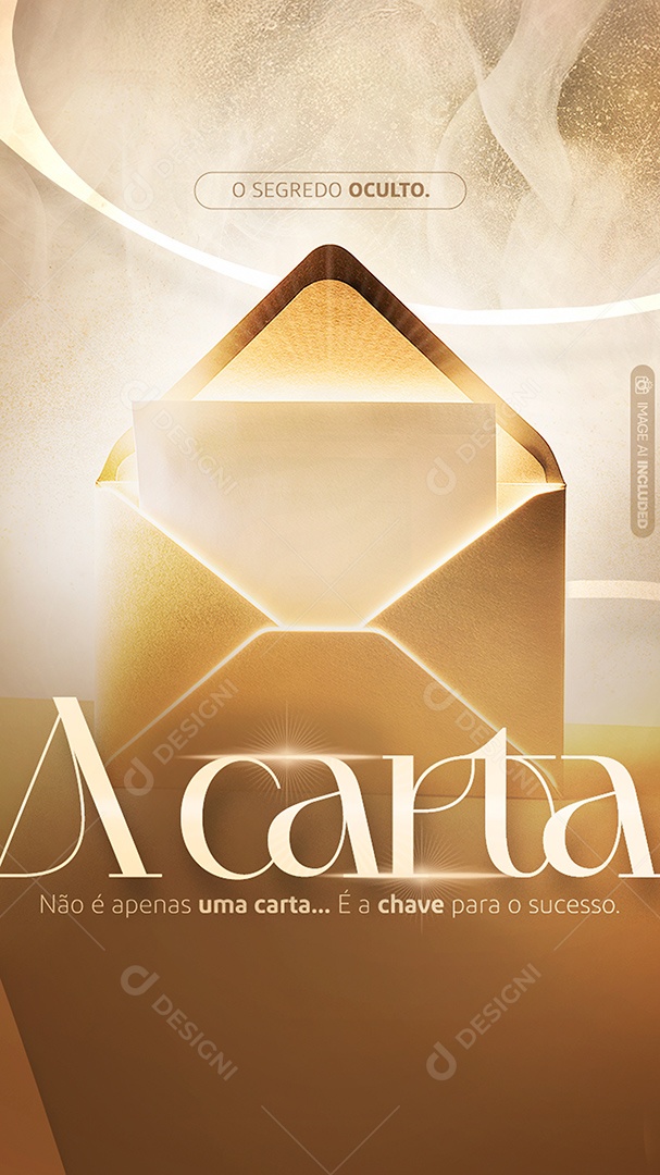 Story Não é Apenas Uma Carta é a Chave Para O Sucesso Social Media PSD Editável