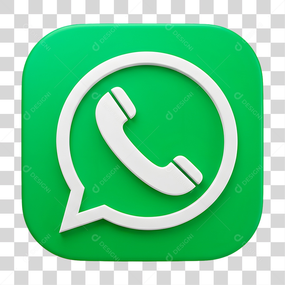 Ícone de WhatsApp PNG Transparente