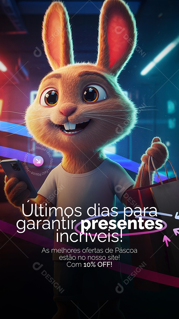 Story Loja de Eletrônicos Ultimos Dias Para Garantir Presentes Incríveis Social Media PSD Editável