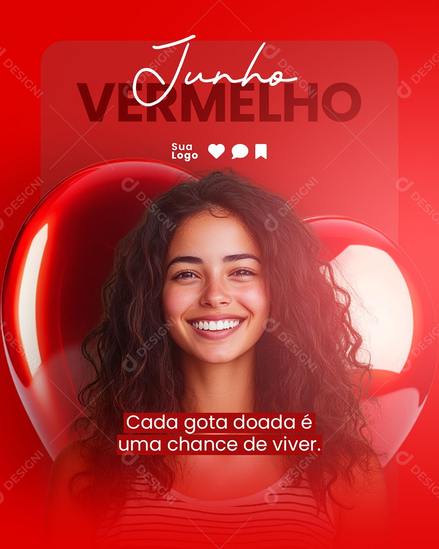 Dia dos Namorados 12 de Junho Social Media PSD Editável