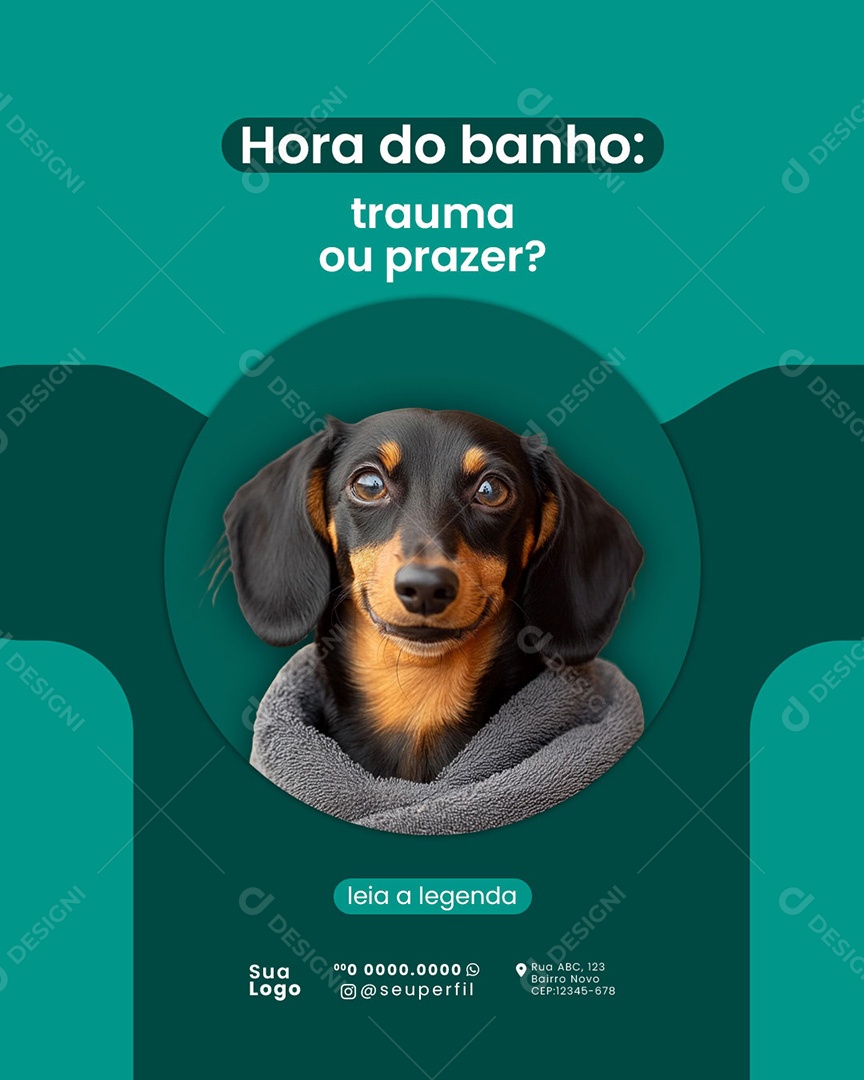 Pet Shop Social Media PSD Editável