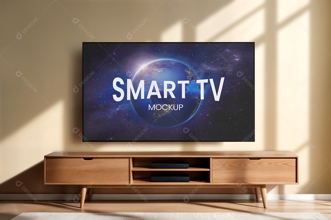 Mockup Televisão Smart PSD Editável