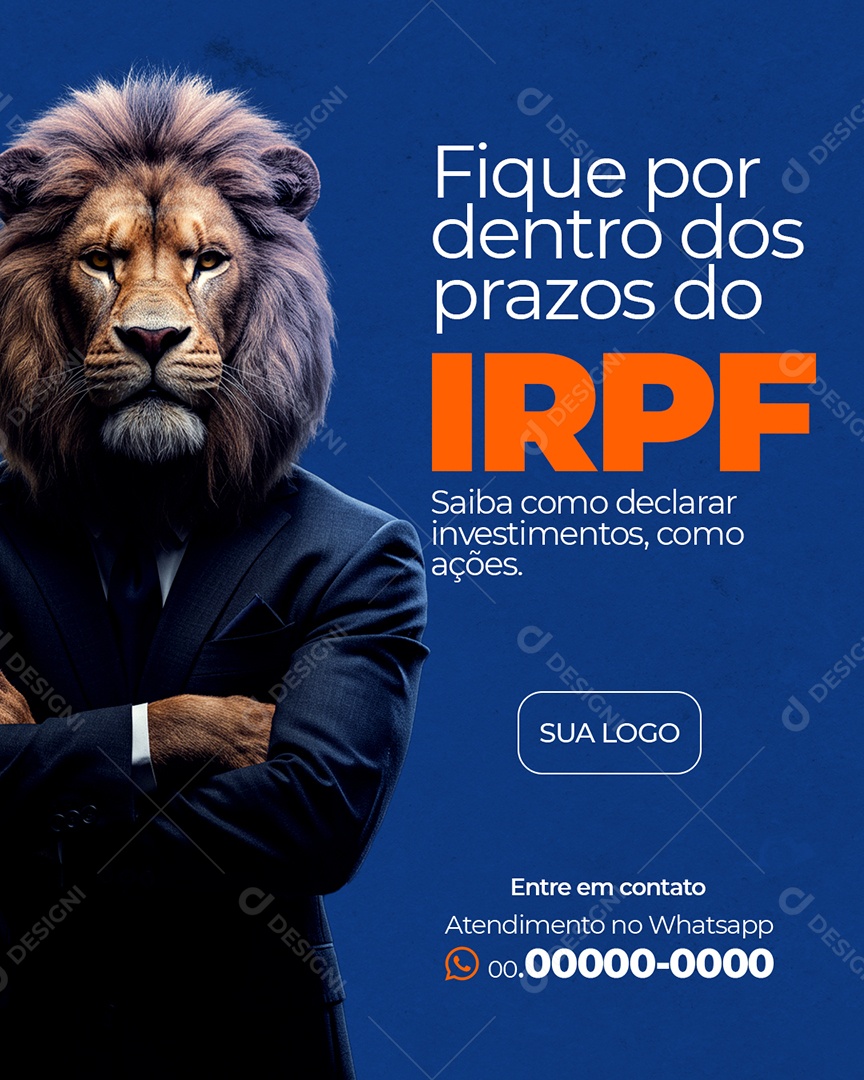 Contabilidade Fique Por Dentro dos Prazos Social Media PSD Editável