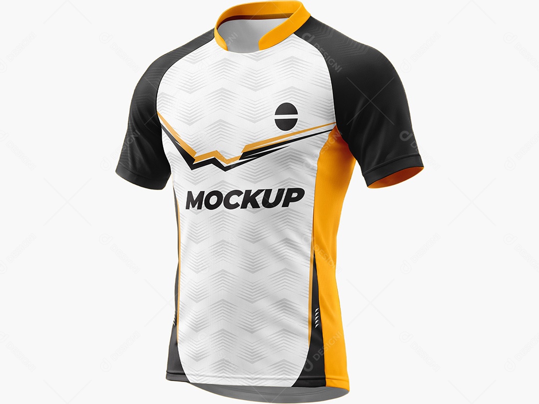 Camiseta de Rugby Mockup PSD Editável