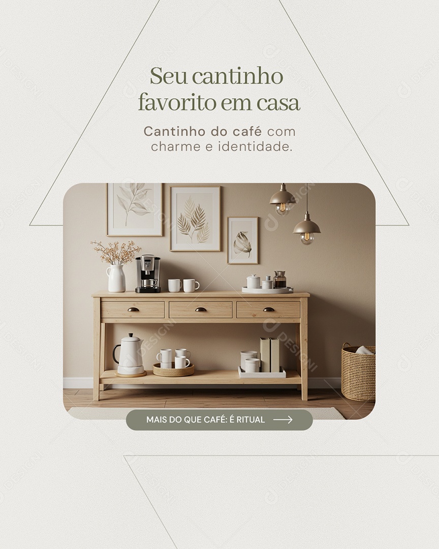 Loja de Móveis Seu Cantinho Social Media PSD Editável