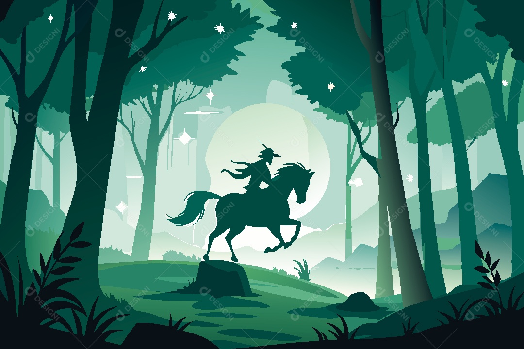 Cavalo Ilustração Vetor EPS