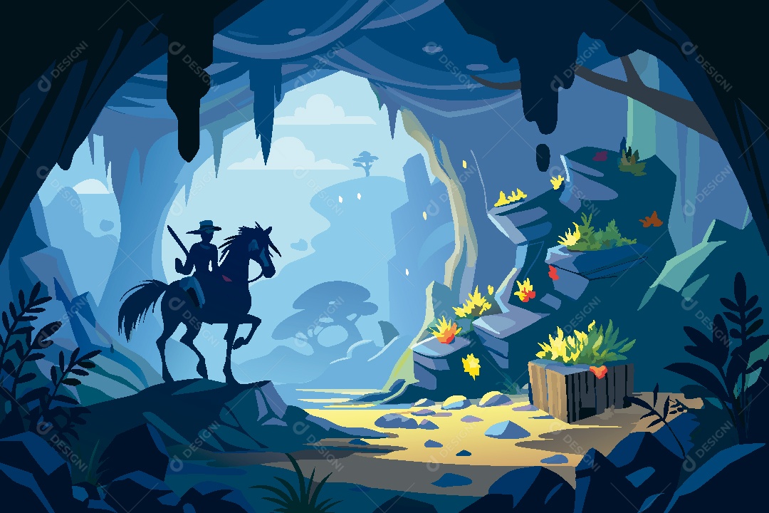 Cavalo Ilustração Vetor EPS