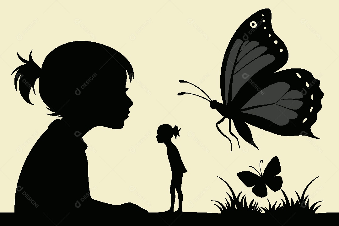 Borboleta Ilustração Vetor EPS