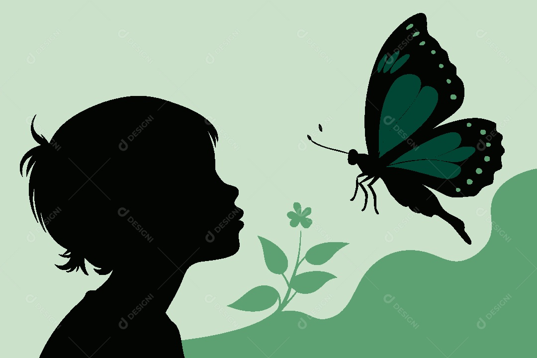 Borboleta Ilustração Vetor EPS