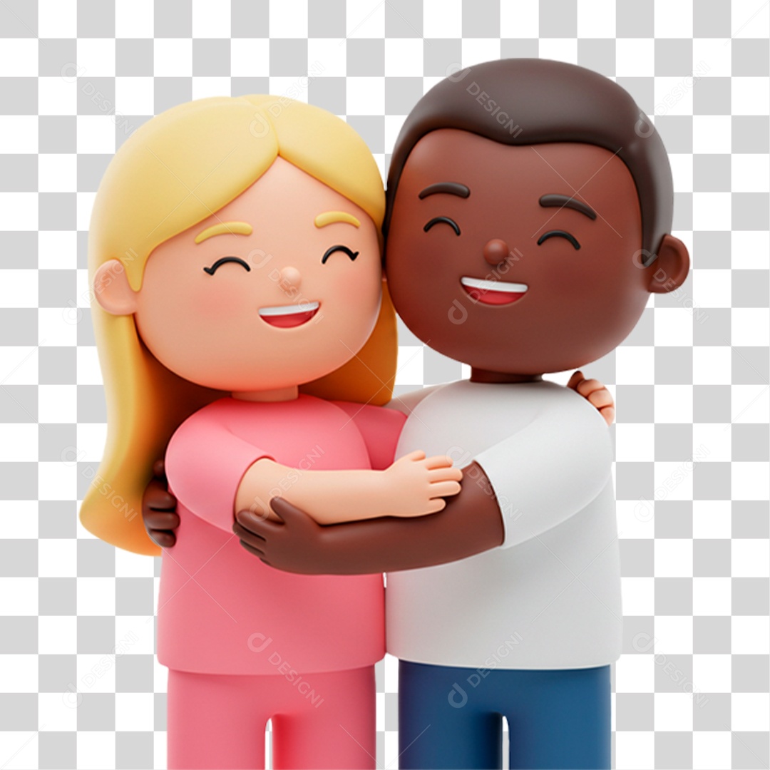 Personagem Casal PNG Transparente