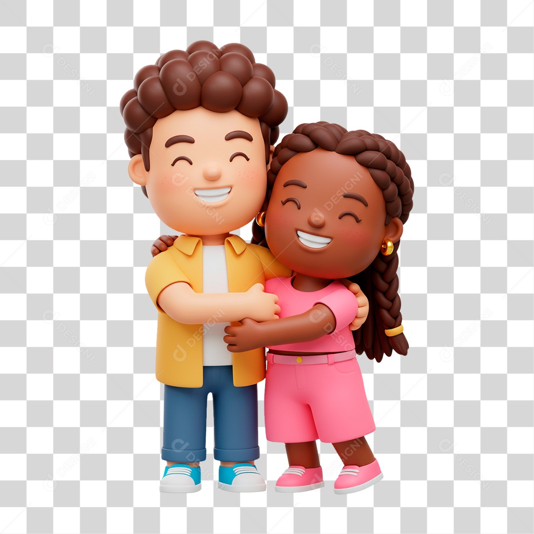 Personagem Casal PNG Transparente