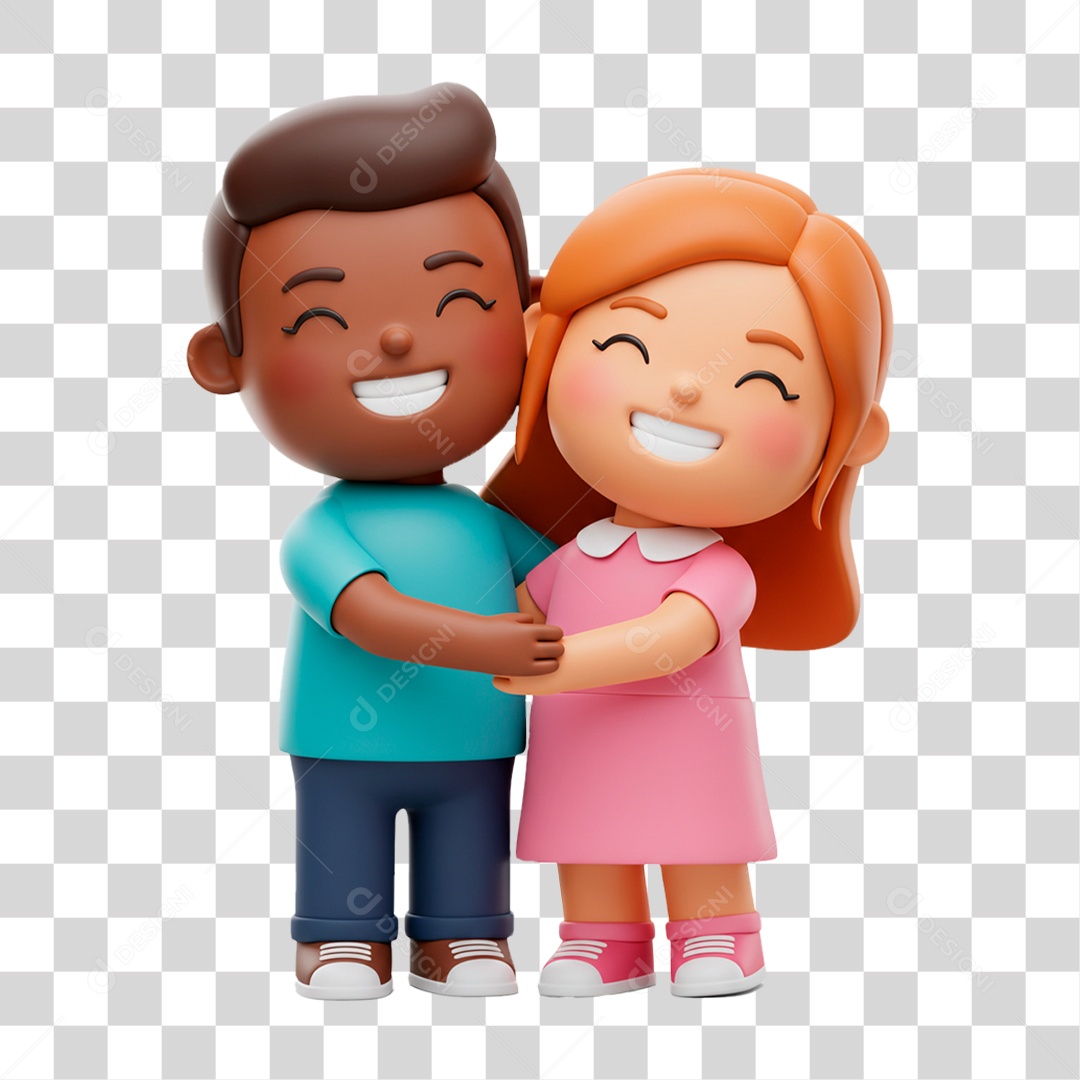 Personagem Casal PNG Transparente