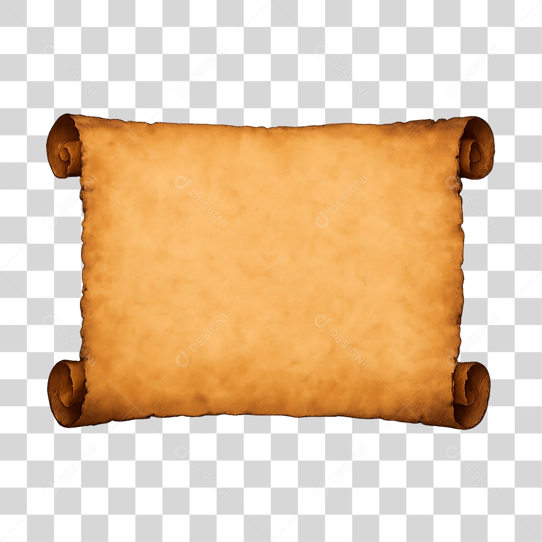 Pergaminho Antigo PNG Transparente