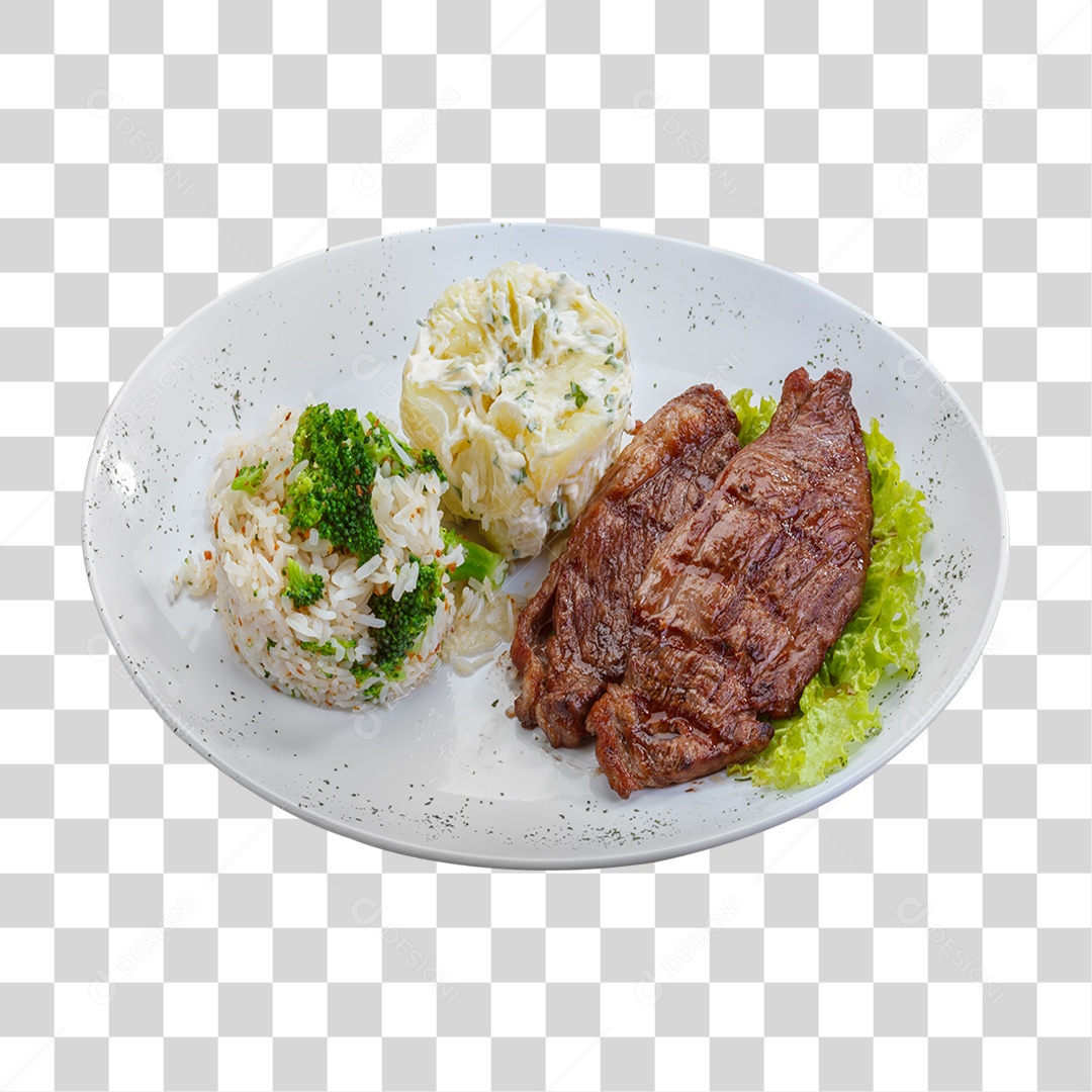 Prato de Comida PNG Transparente