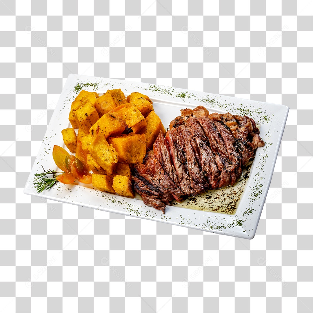 Porções de Batata PNG Transparente