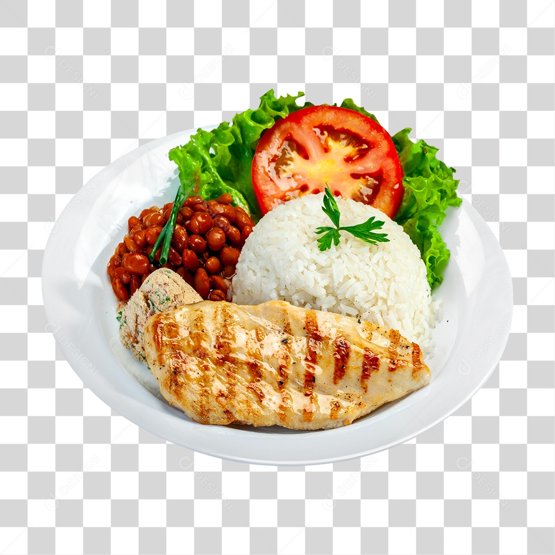 Prato de Comida PNG Transparente